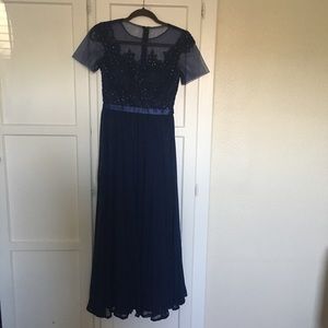 Navy blue dress